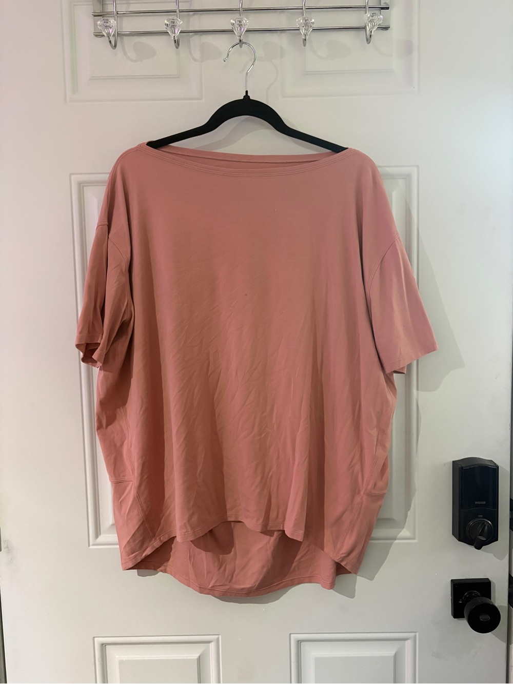 lululemon athletica Oversized Short-Sleeve Tee in Dusty Rose